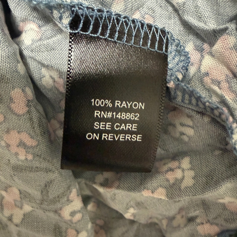 Torrid Cottagecore Mini Dress Size 20 Windy Floral Ruffle Sleeve Button Bodice - Picture 10 of 14